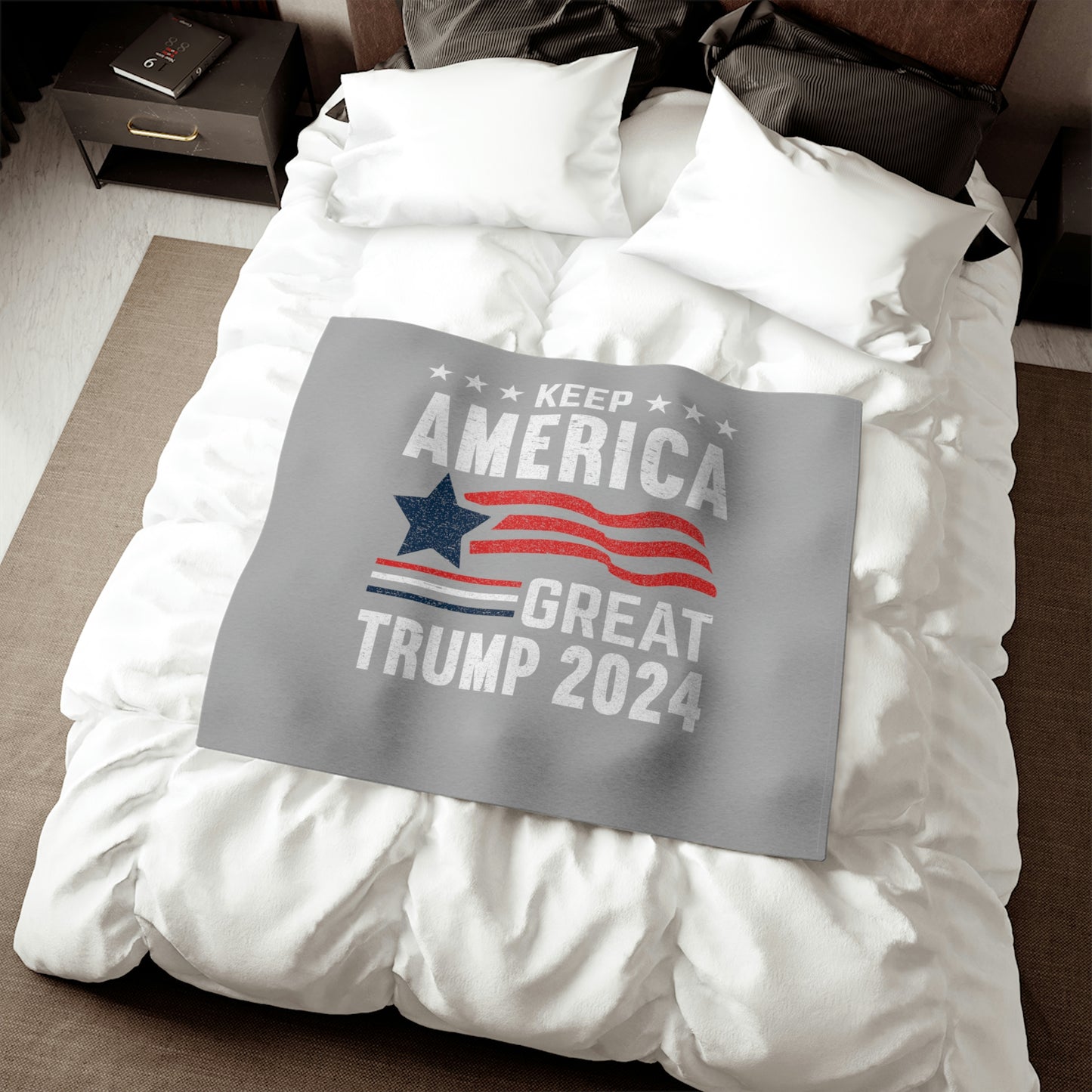 Keep America Great Sweatshirt Blanket