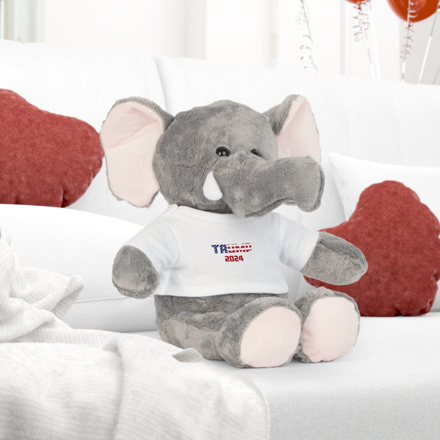 Trump 2024 Plush Toy with T-Shirt