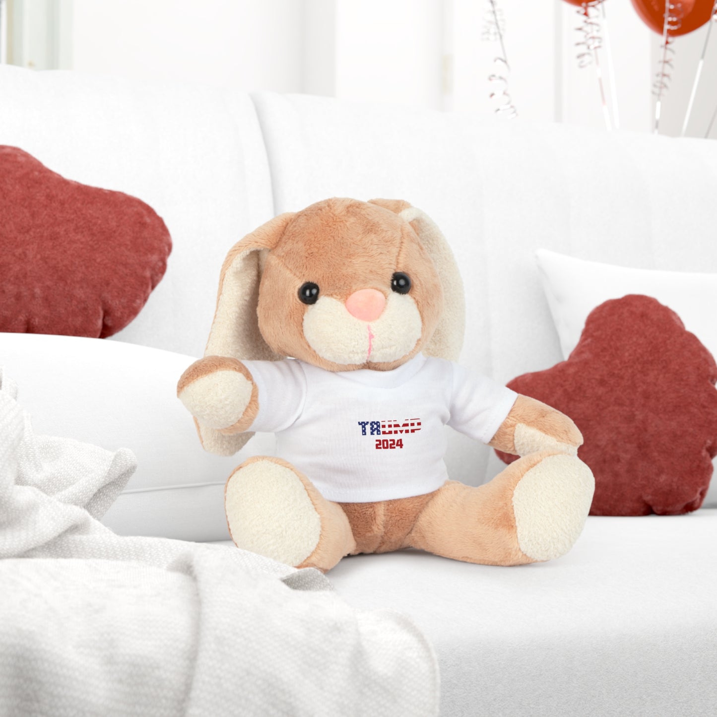 Trump 2024 Plush Toy with T-Shirt