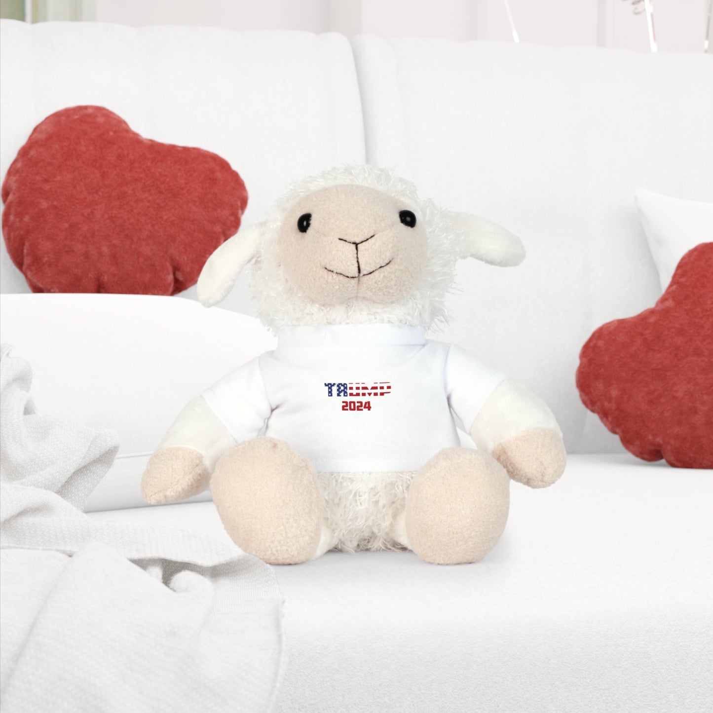 Trump 2024 Plush Toy with T-Shirt