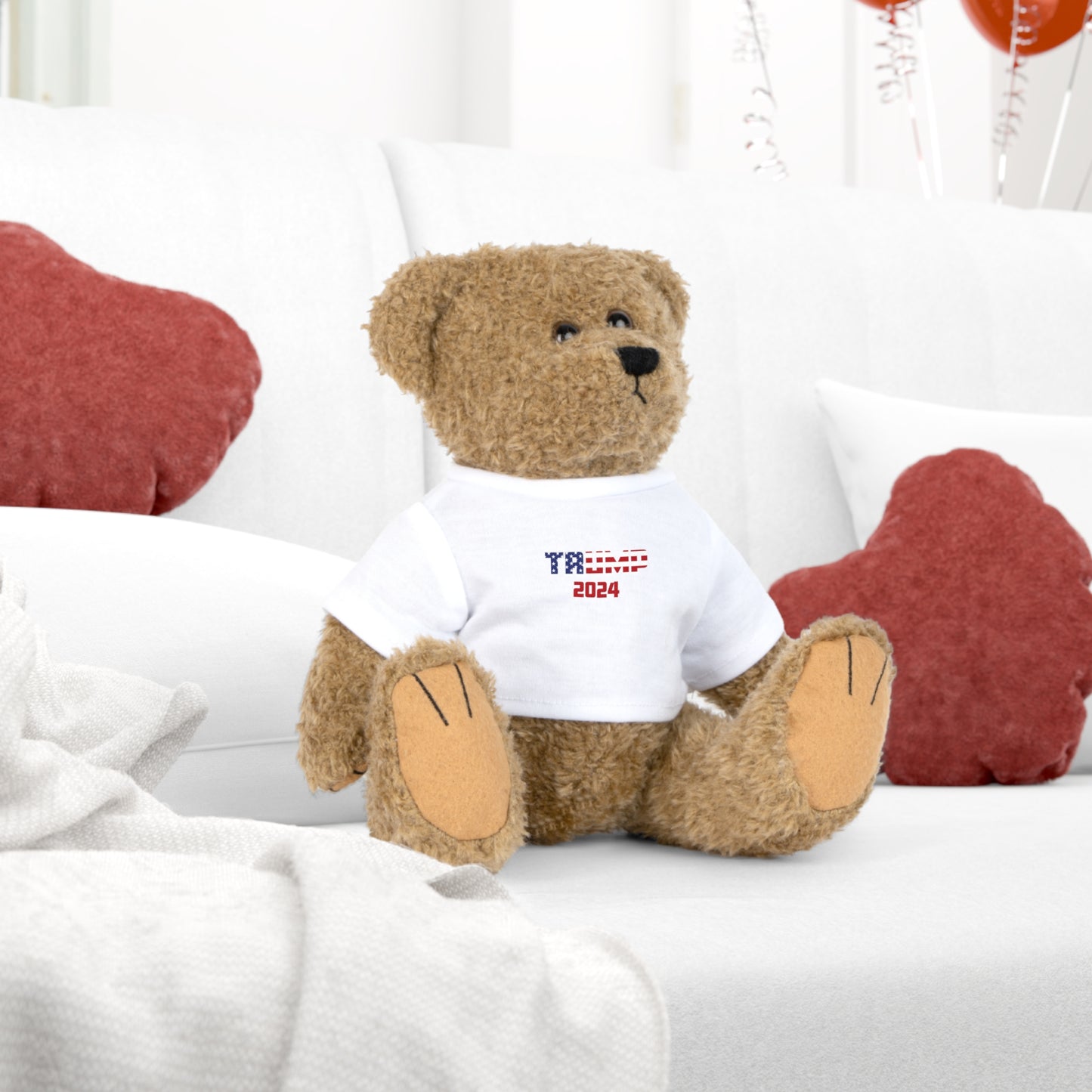 Trump 2024 Plush Toy with T-Shirt