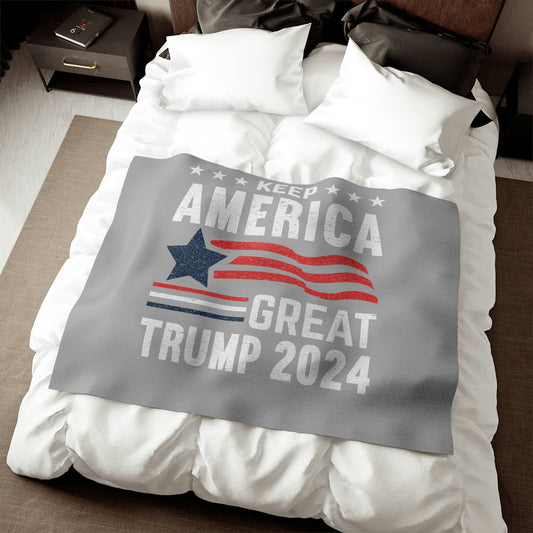 Keep America Great Sweatshirt Blanket