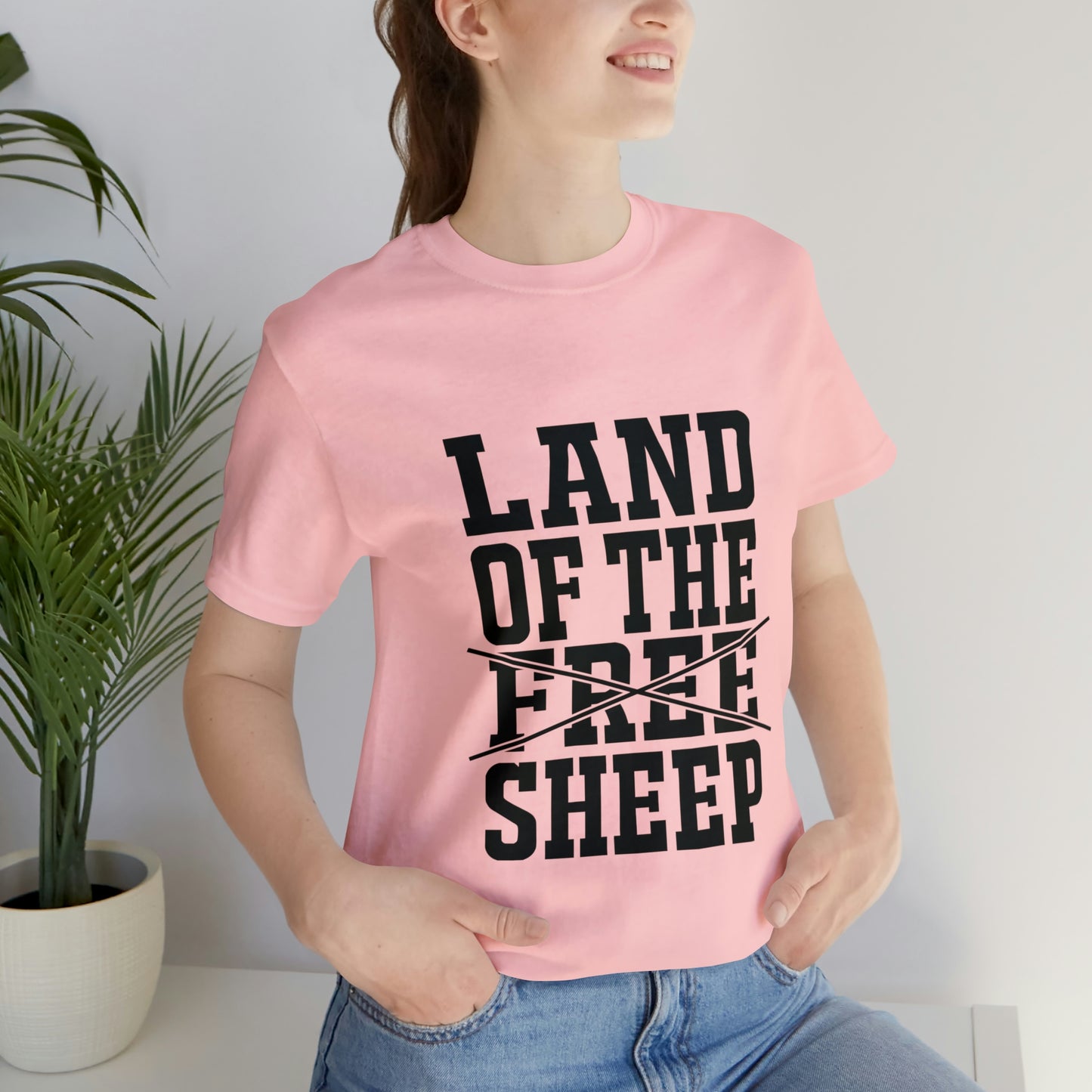 Land of the free (sheep!) funny political tshirt