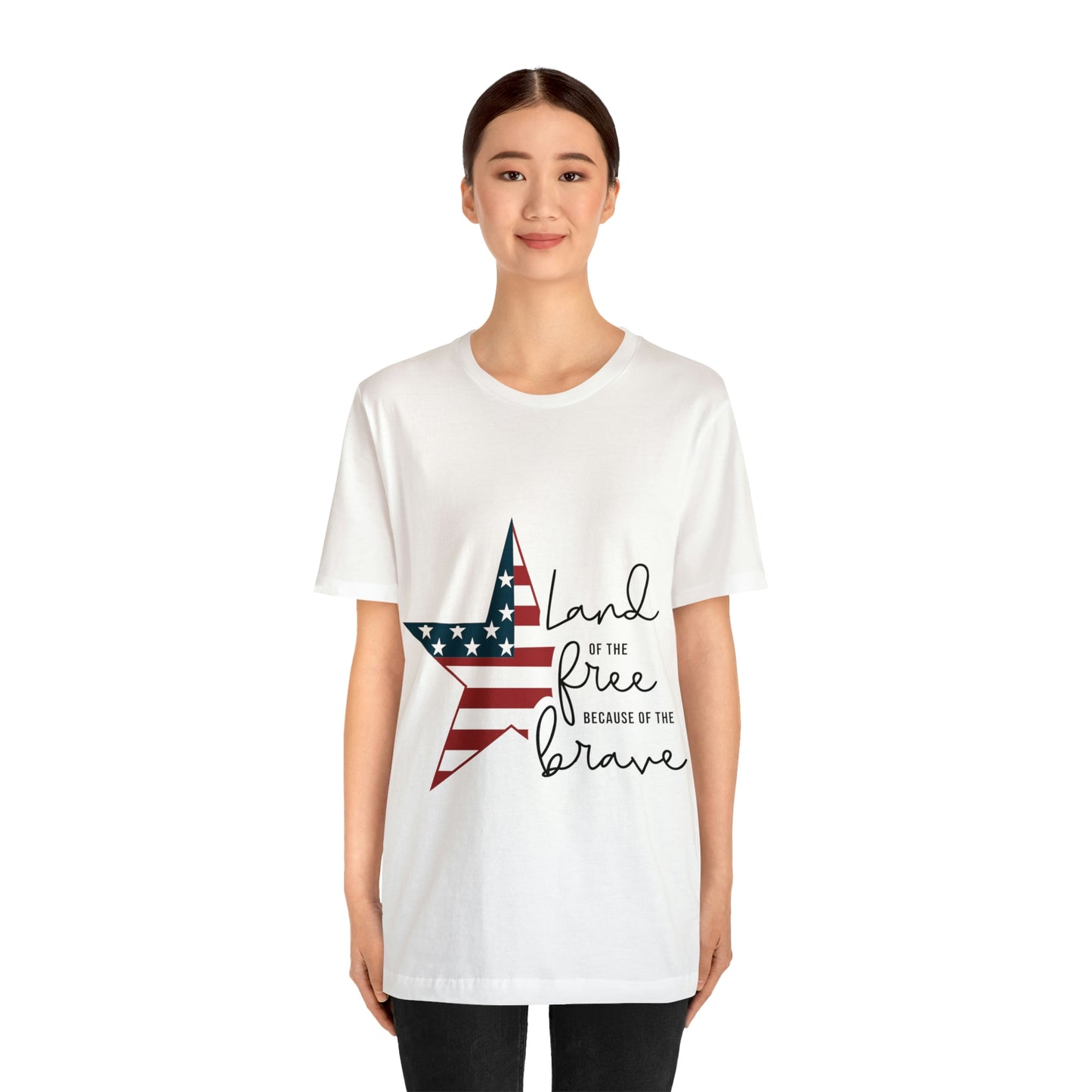 Land of the free Unisex Jersey Short Sleeve Tee