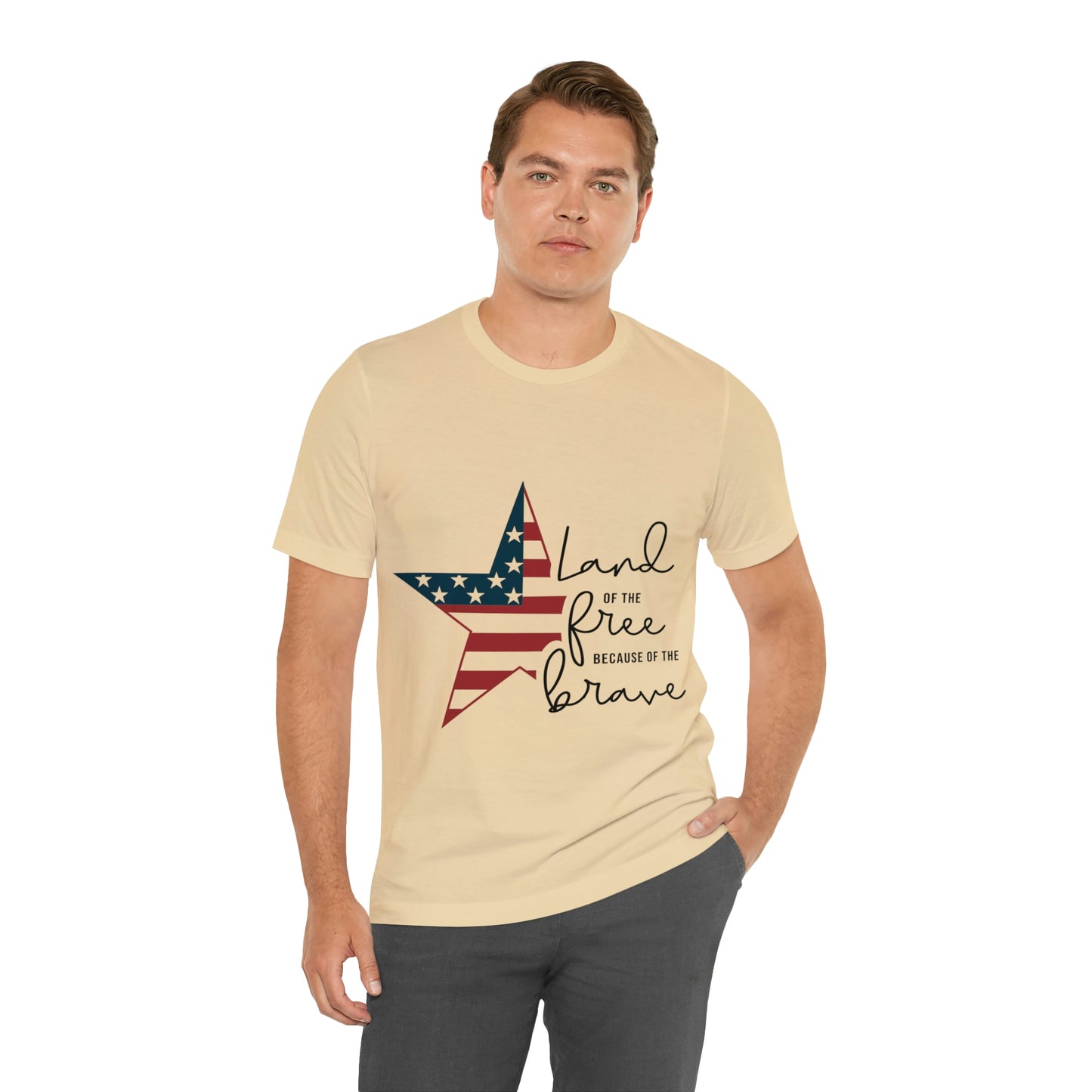 Land of the free Unisex Jersey Short Sleeve Tee