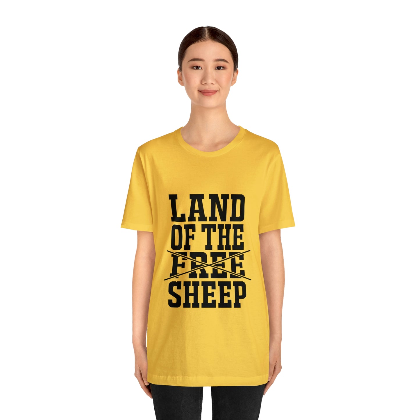 Land of the free (sheep!) funny political tshirt