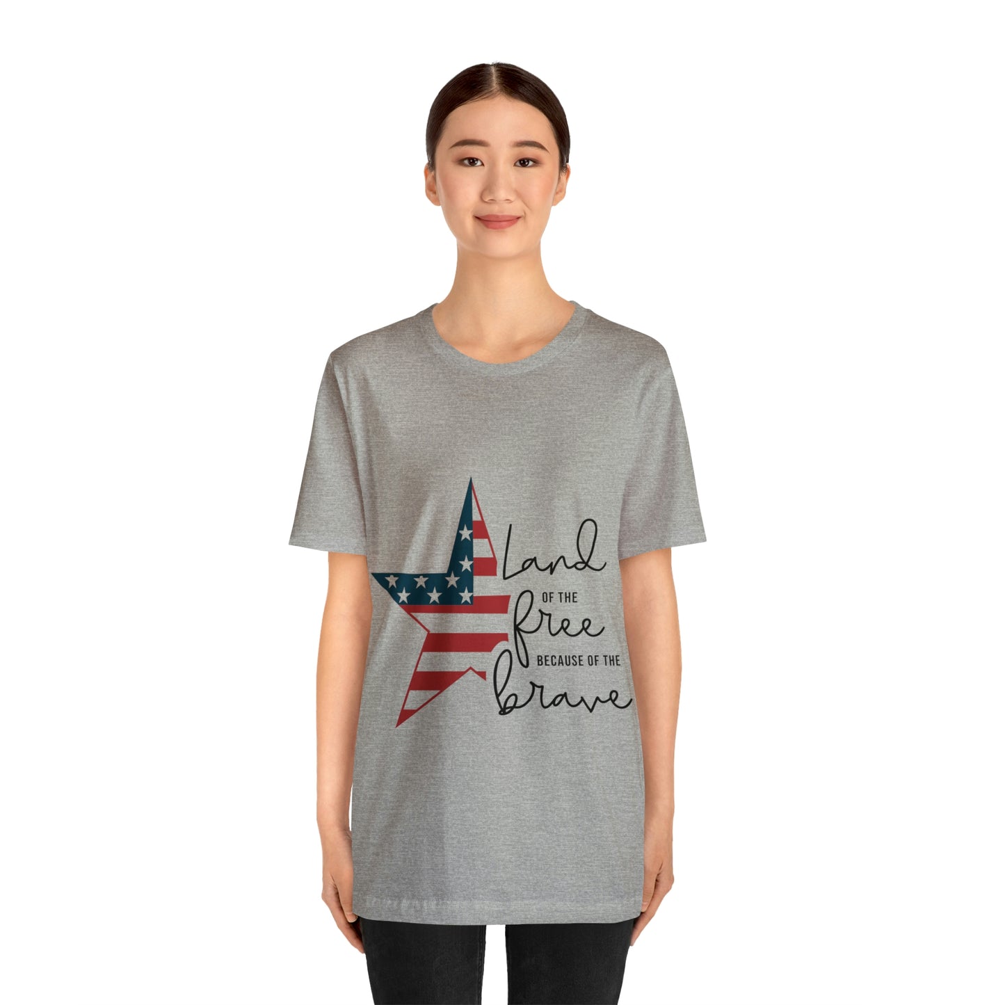 Land of the free Unisex Jersey Short Sleeve Tee