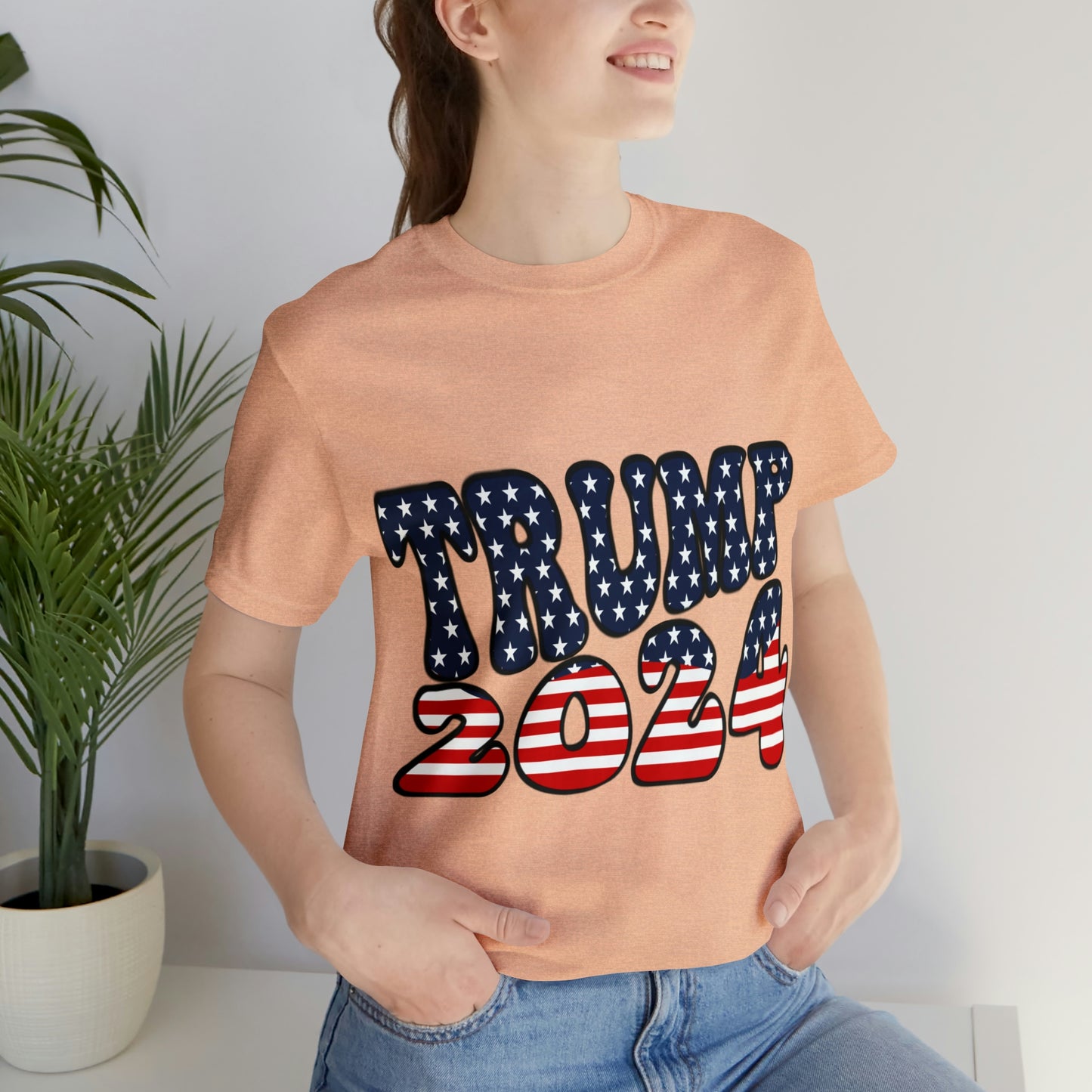 Trump 2024 Unisex Jersey Short Sleeve Tee