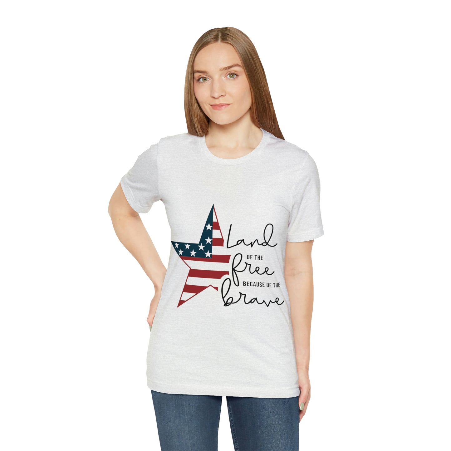 Land of the free Unisex Jersey Short Sleeve Tee