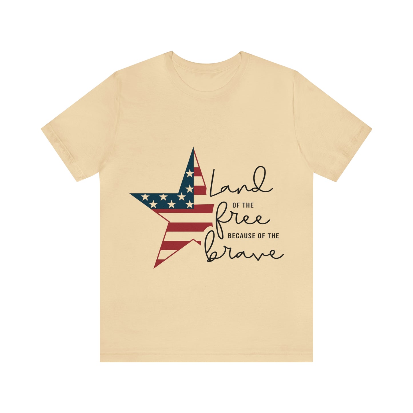 Land of the free Unisex Jersey Short Sleeve Tee