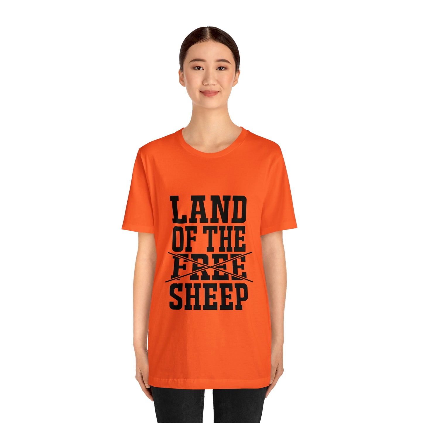 Land of the free (sheep!) funny political tshirt