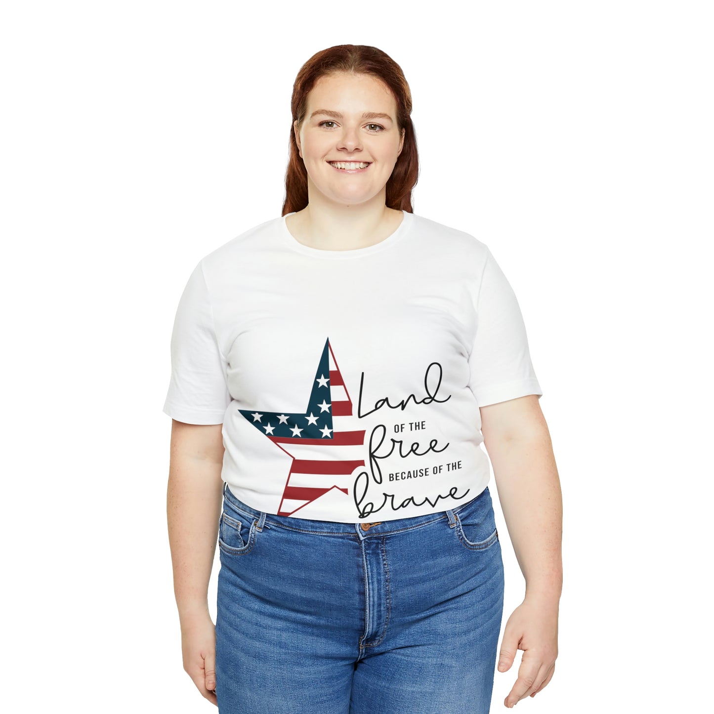 Land of the free Unisex Jersey Short Sleeve Tee