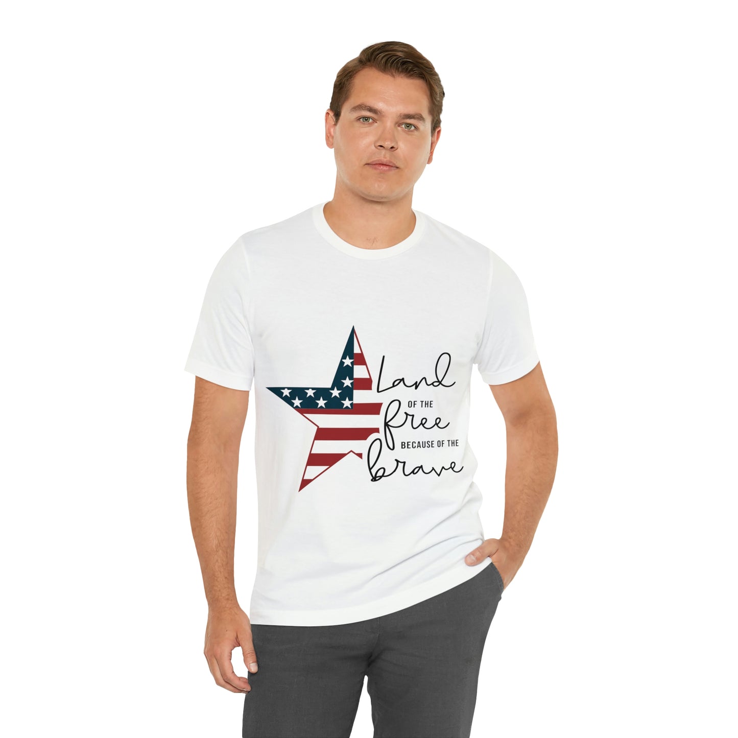 Land of the free Unisex Jersey Short Sleeve Tee