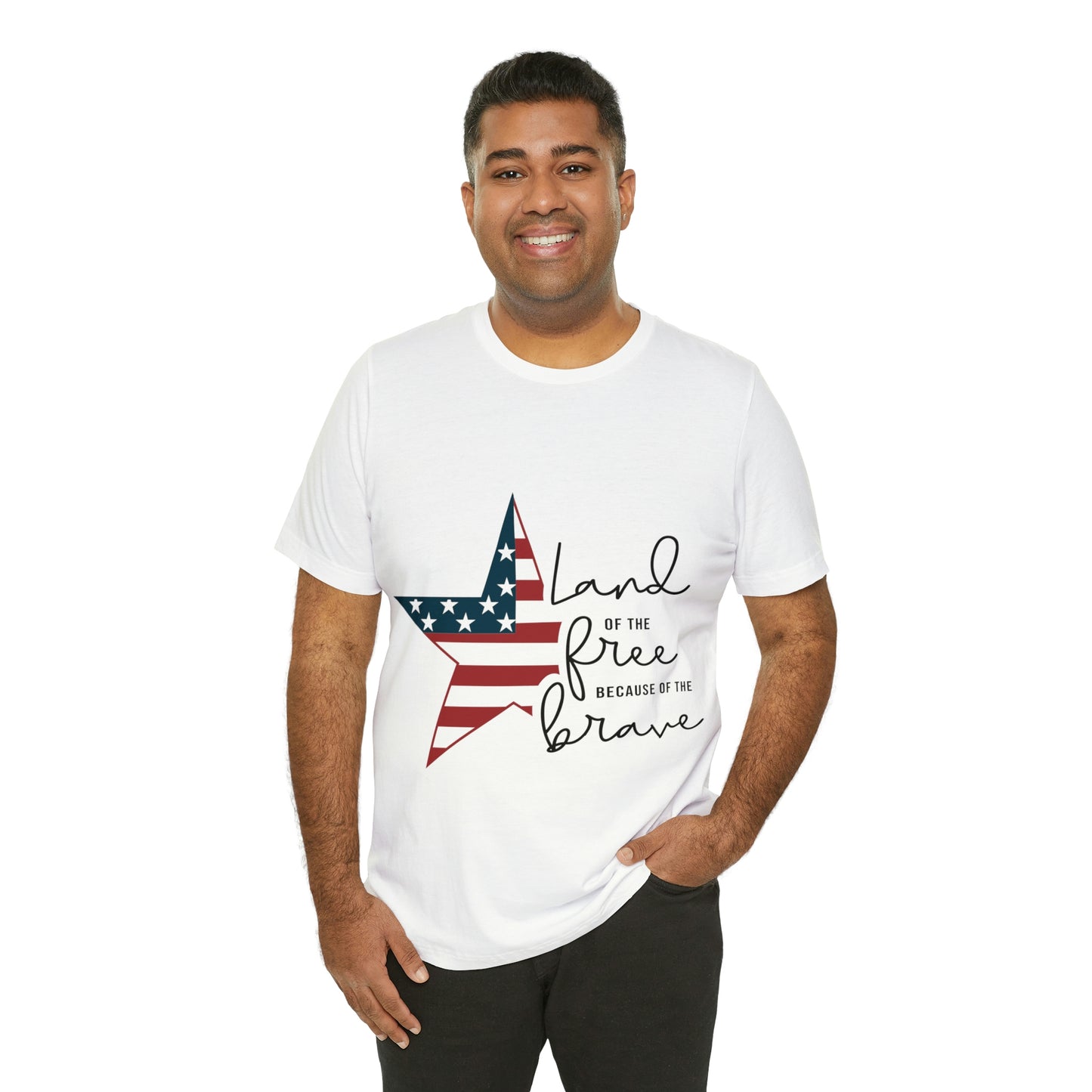 Land of the free Unisex Jersey Short Sleeve Tee