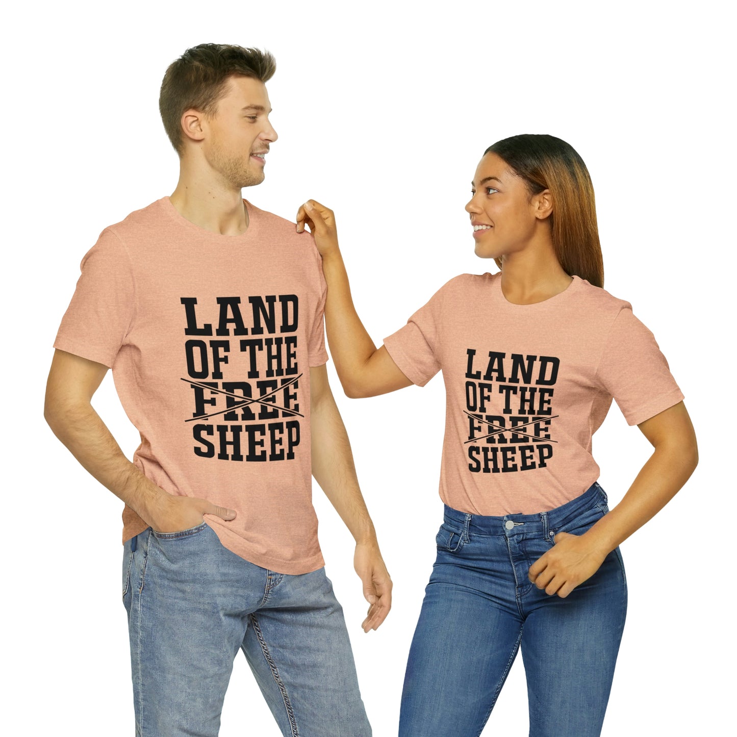 Land of the free (sheep!) funny political tshirt