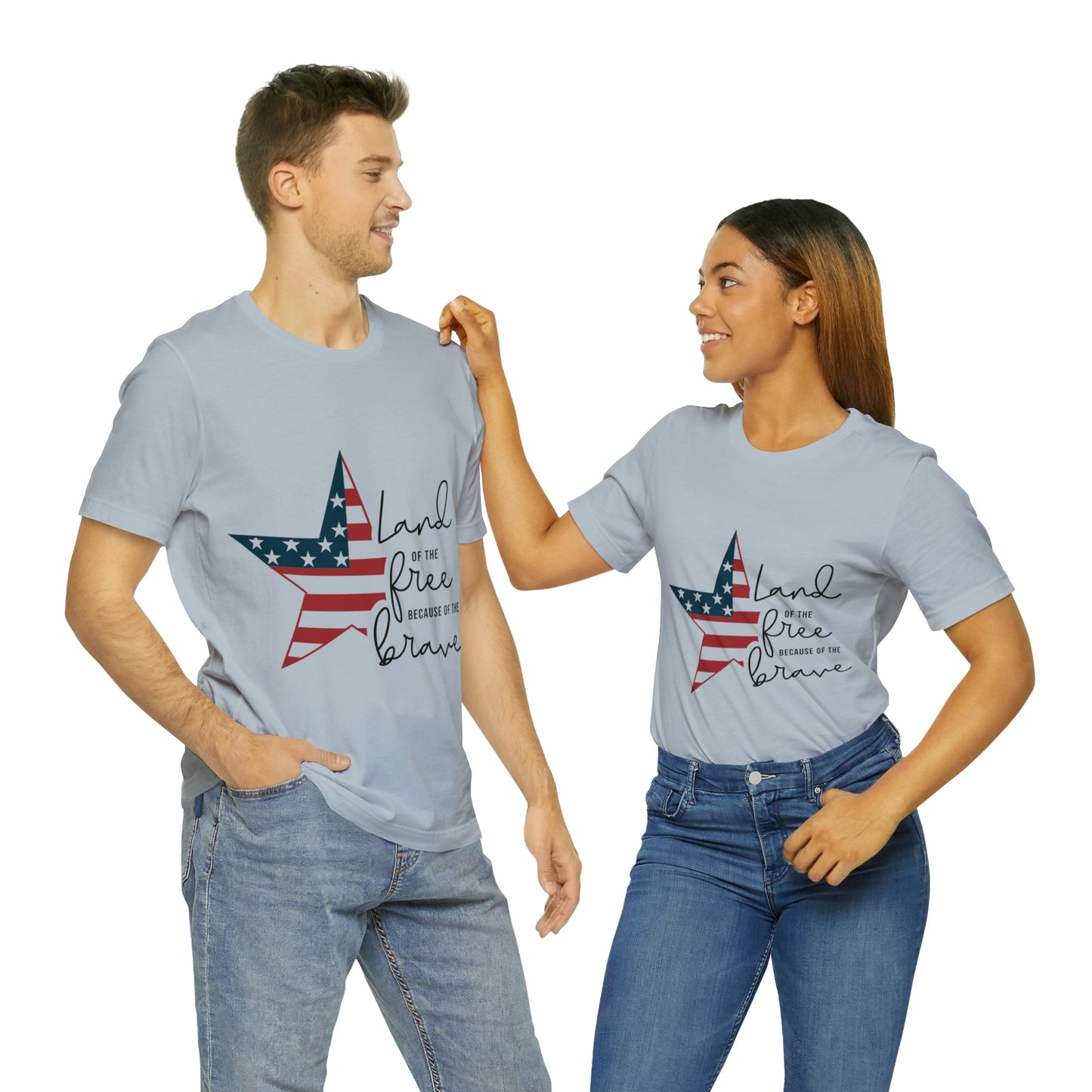 Land of the free Unisex Jersey Short Sleeve Tee