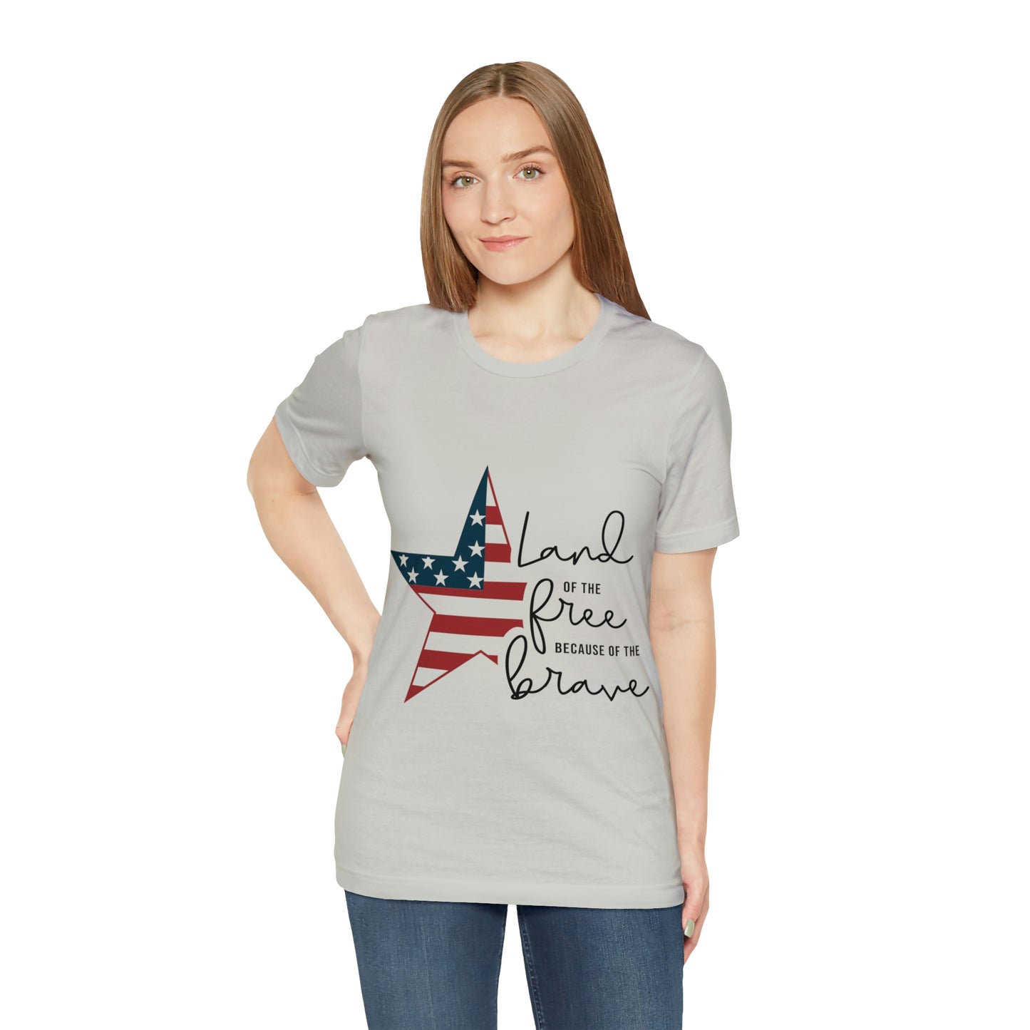 Land of the free Unisex Jersey Short Sleeve Tee