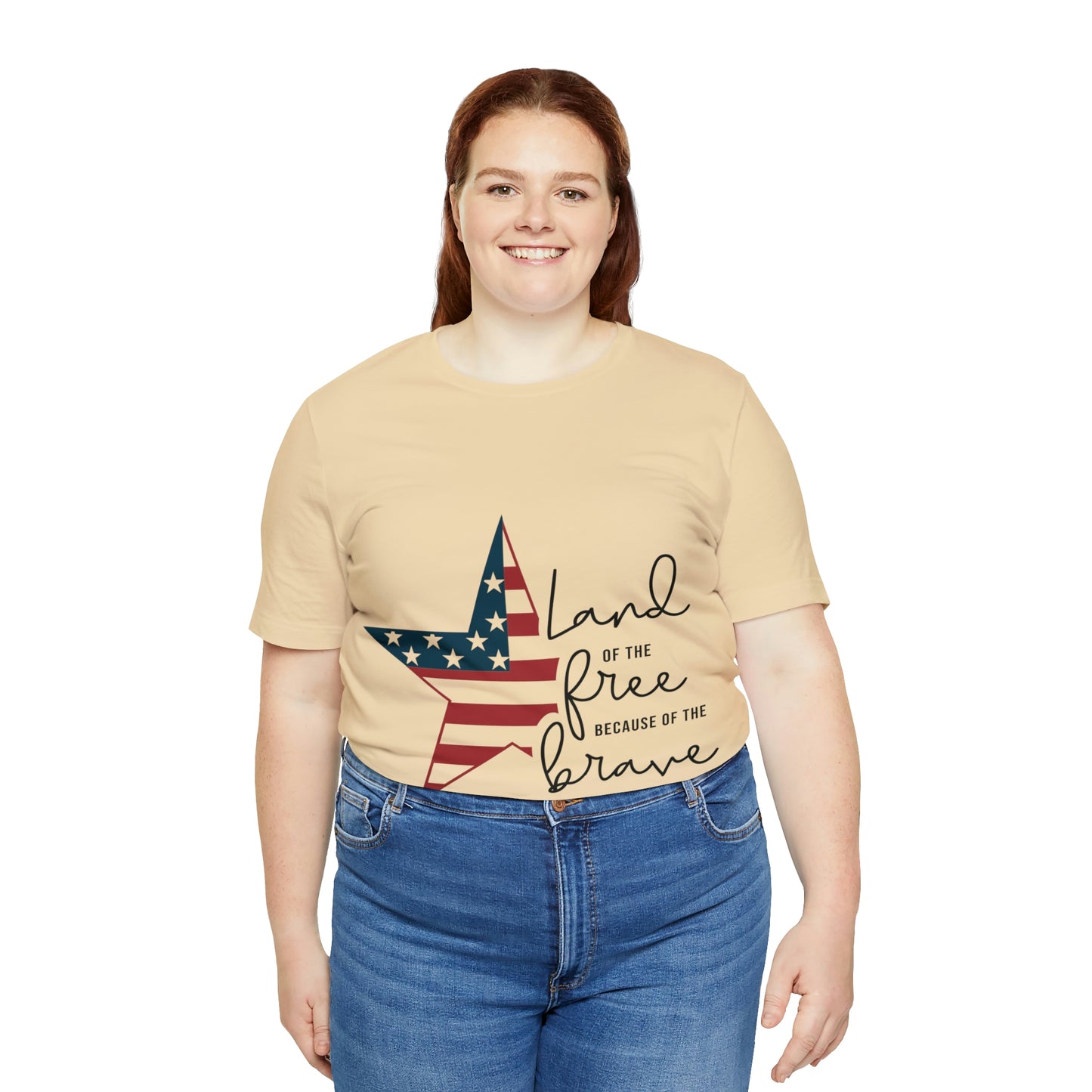 Land of the free Unisex Jersey Short Sleeve Tee