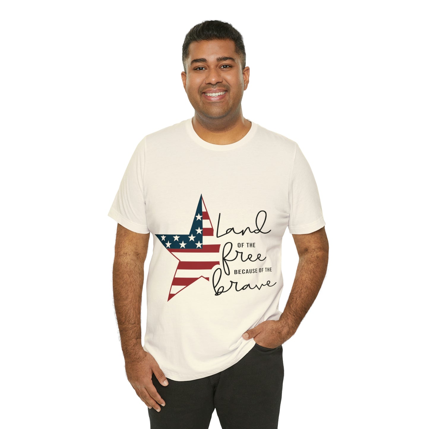 Land of the free Unisex Jersey Short Sleeve Tee