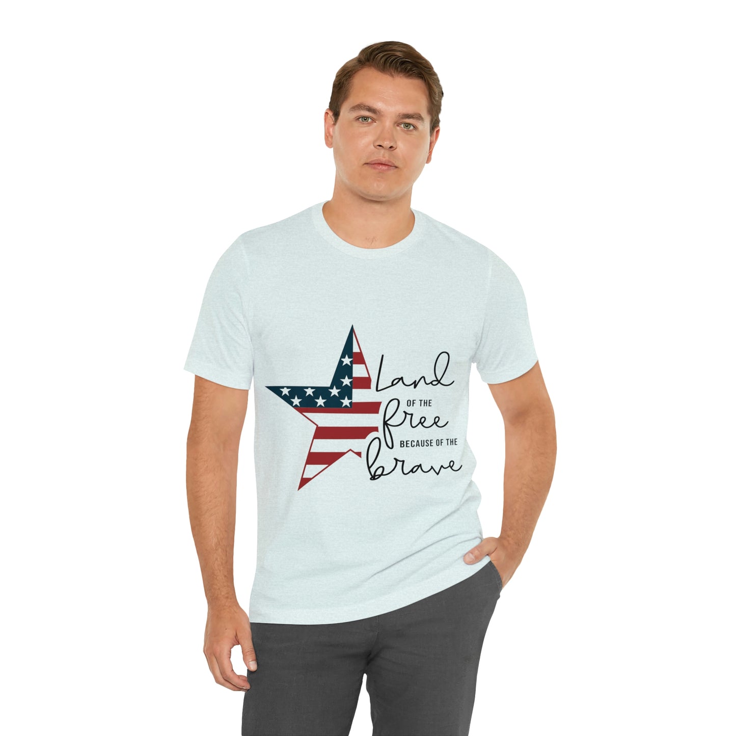 Land of the free Unisex Jersey Short Sleeve Tee