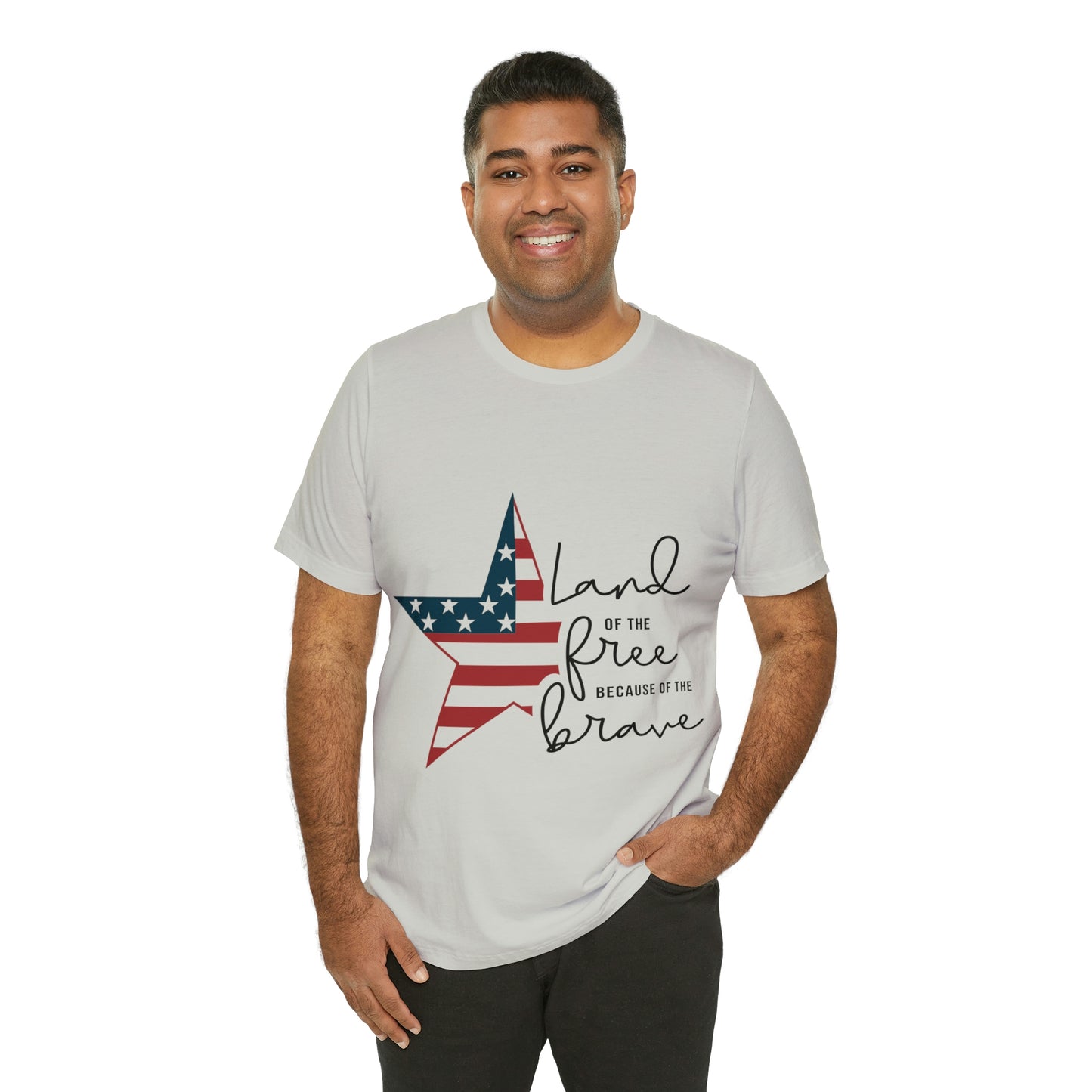 Land of the free Unisex Jersey Short Sleeve Tee