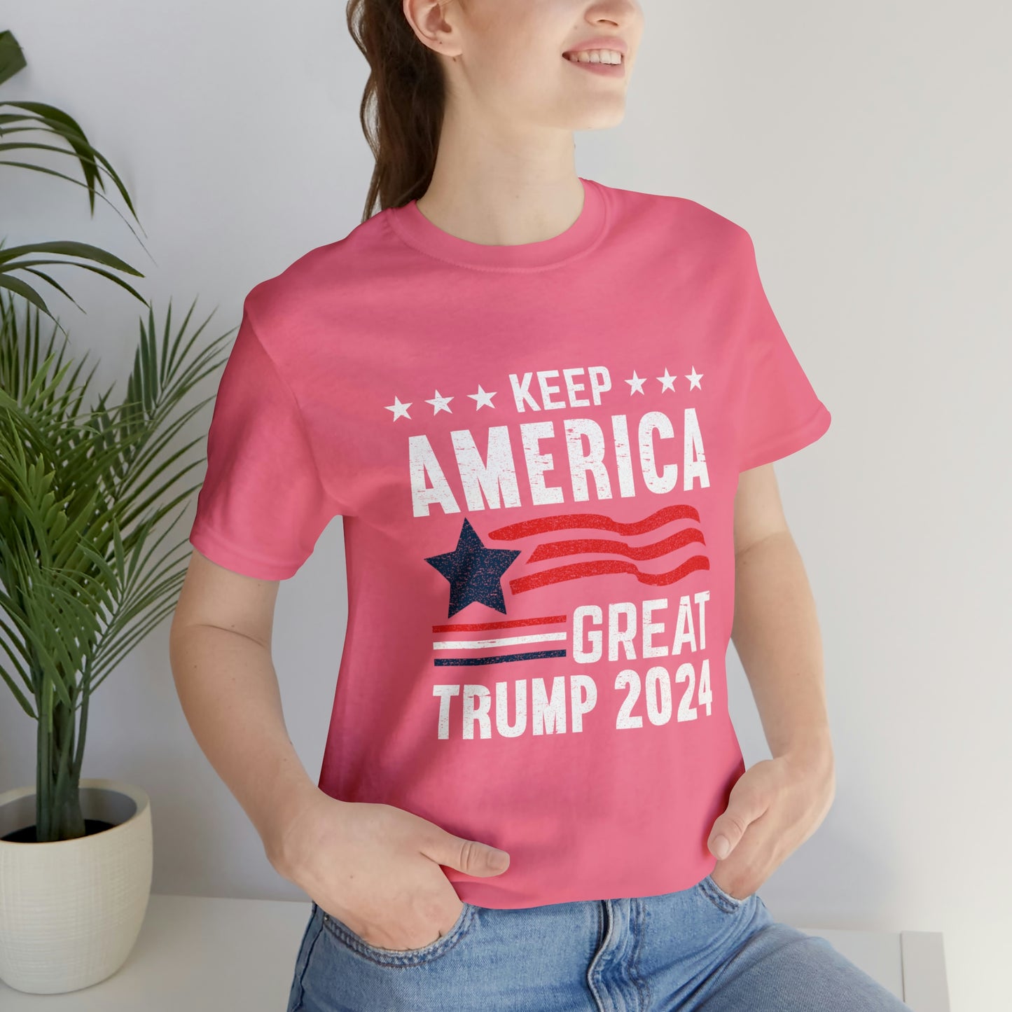 Keep America Great Short Sleeve Tee for men or women