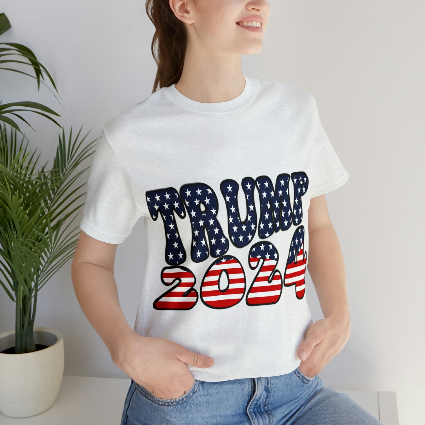 Trump 2024 Unisex Jersey Short Sleeve Tee