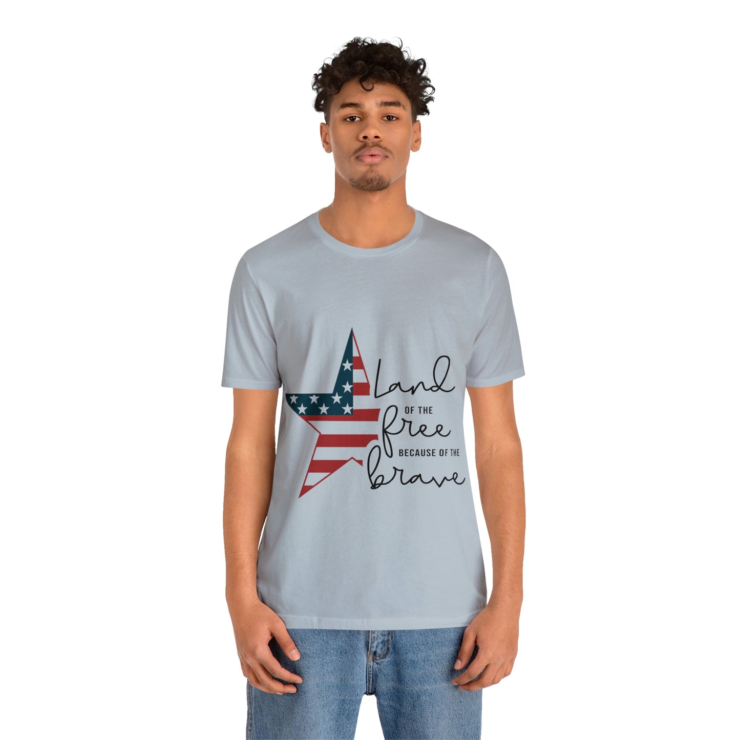 Land of the free Unisex Jersey Short Sleeve Tee