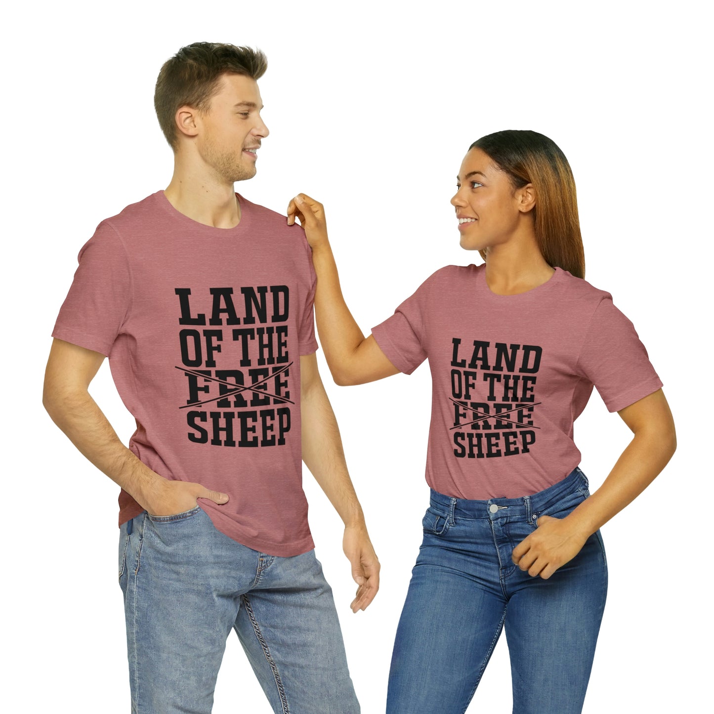 Land of the free (sheep!) funny political tshirt