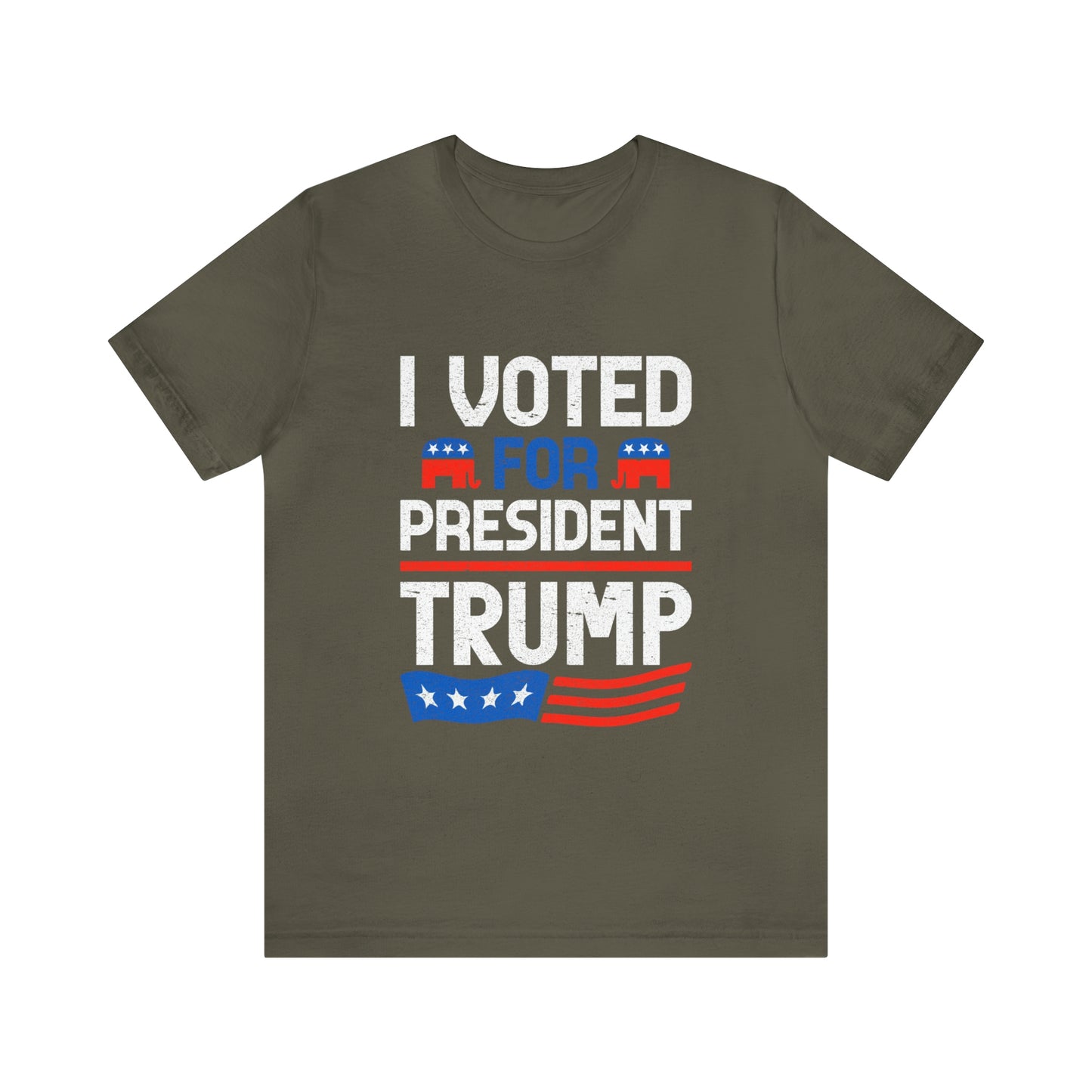 I voted for Trump Unisex Jersey Short Sleeve Tee