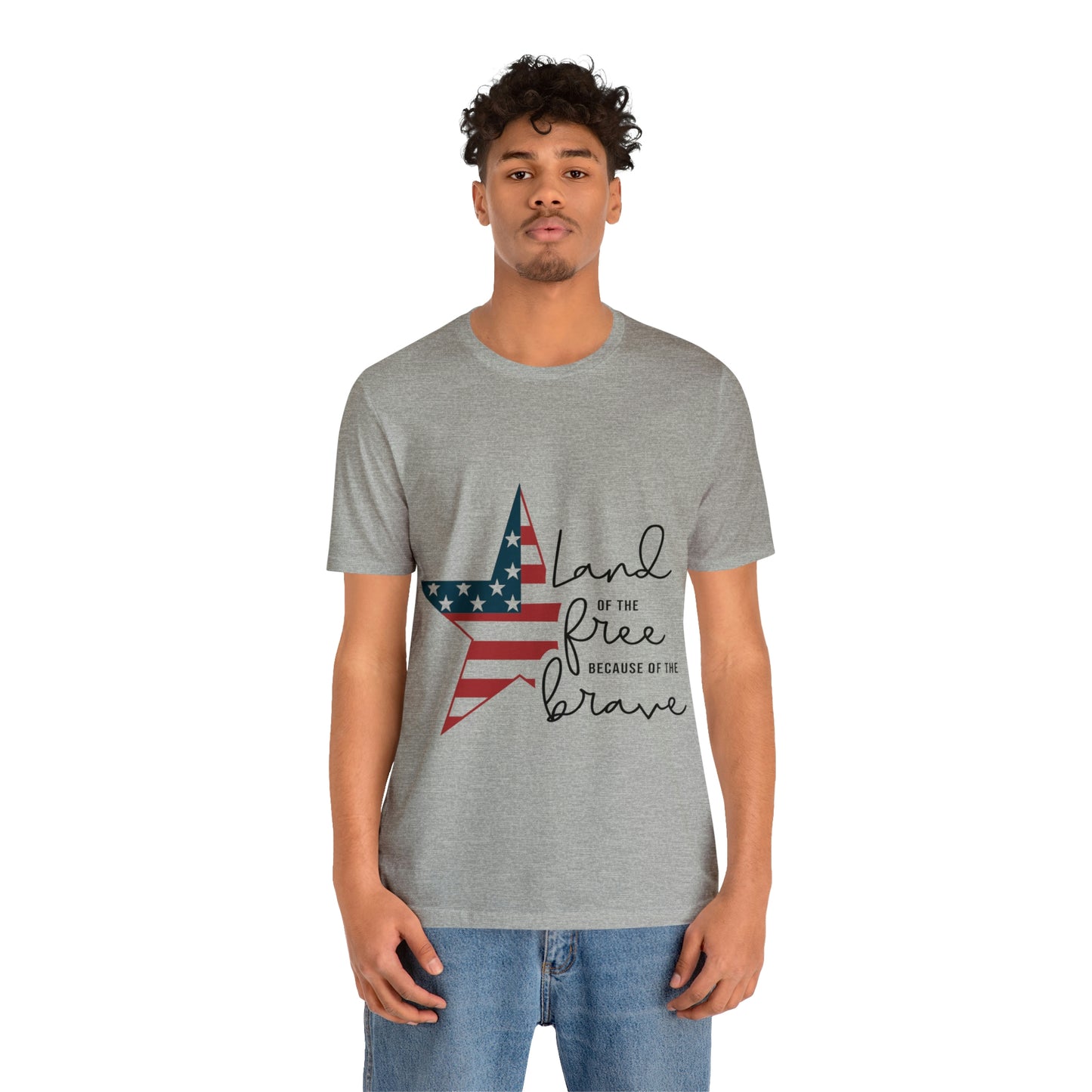 Land of the free Unisex Jersey Short Sleeve Tee