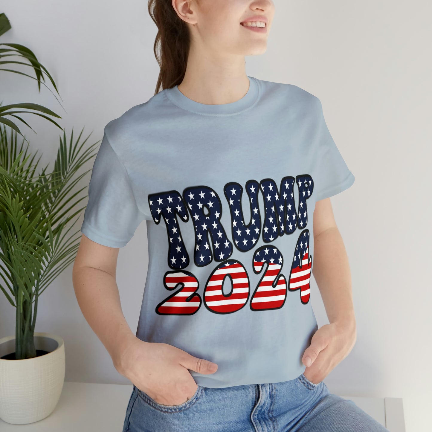 Trump 2024 Unisex Jersey Short Sleeve Tee