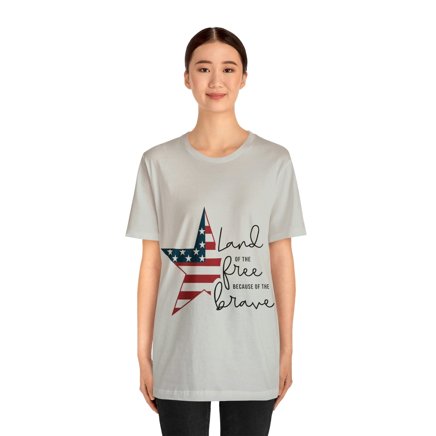 Land of the free Unisex Jersey Short Sleeve Tee