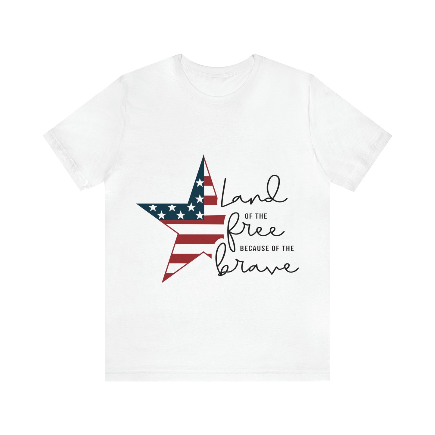 Land of the free Unisex Jersey Short Sleeve Tee