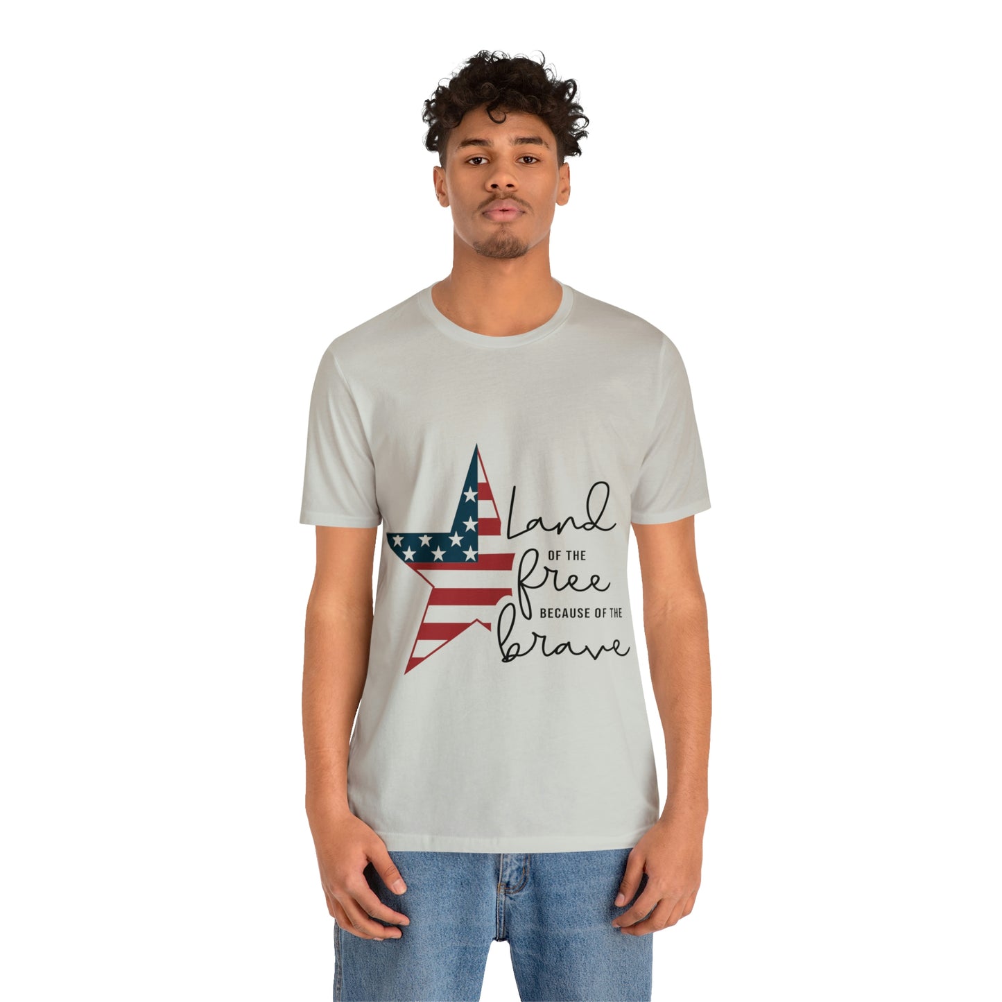 Land of the free Unisex Jersey Short Sleeve Tee