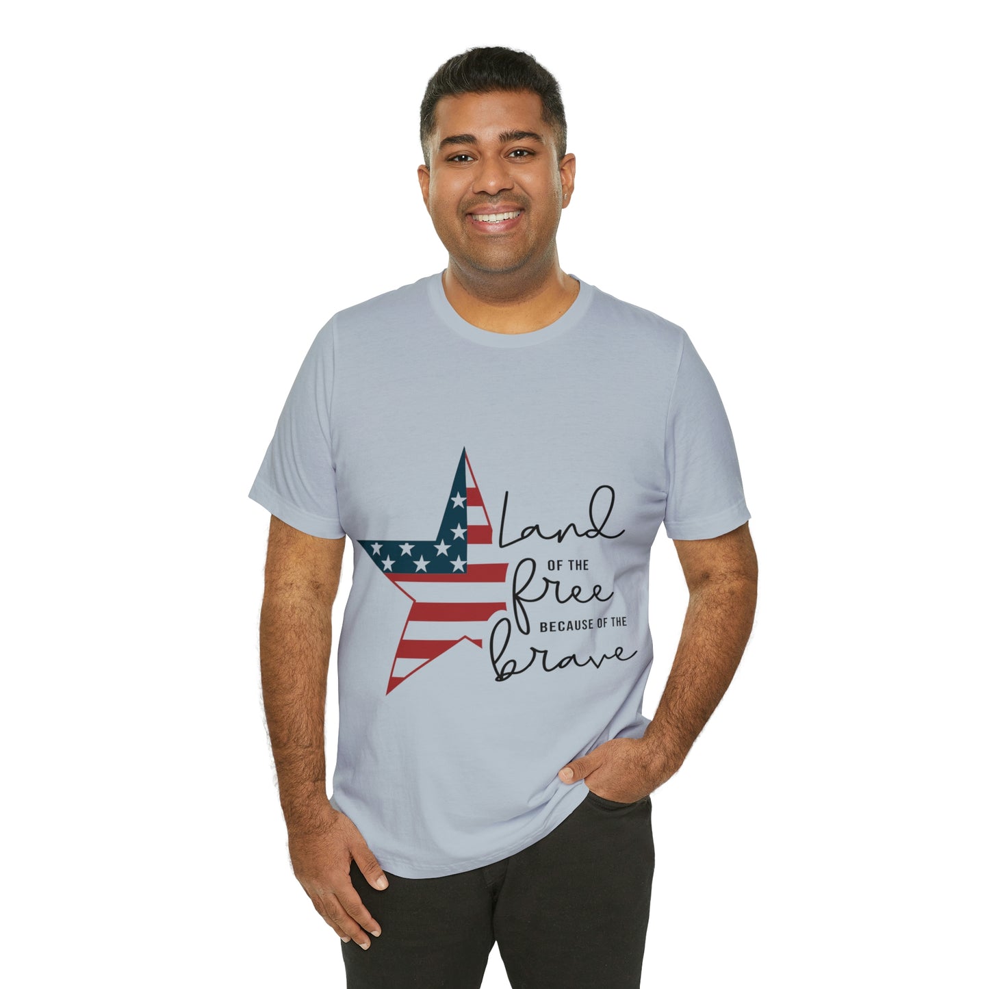 Land of the free Unisex Jersey Short Sleeve Tee