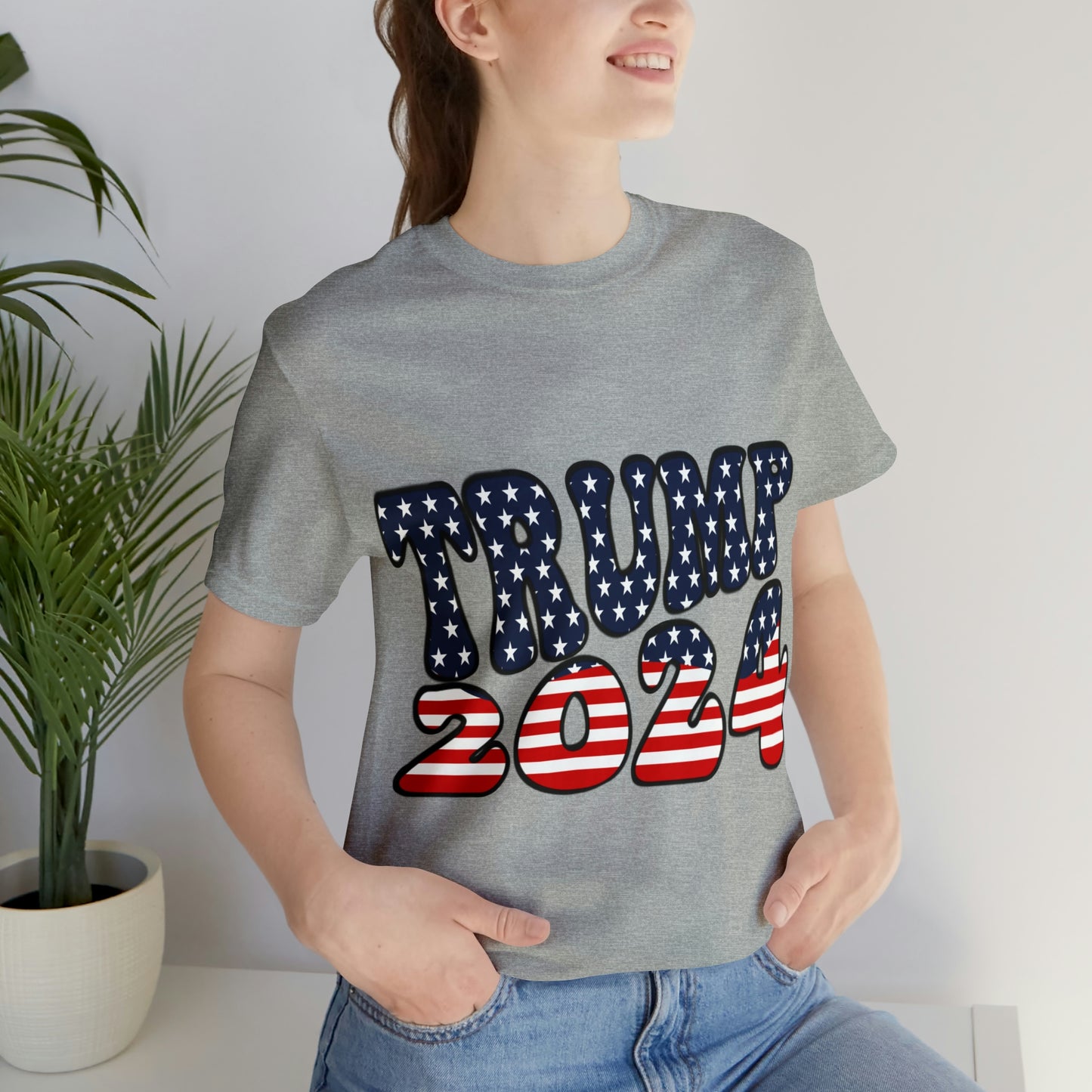 Trump 2024 Unisex Jersey Short Sleeve Tee