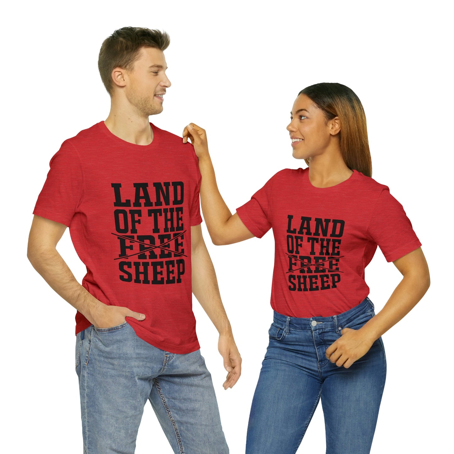 Land of the free (sheep!) funny political tshirt