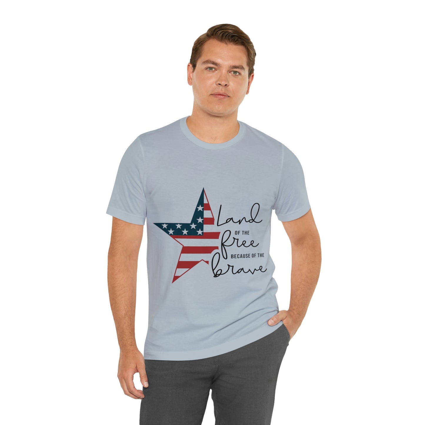 Land of the free Unisex Jersey Short Sleeve Tee