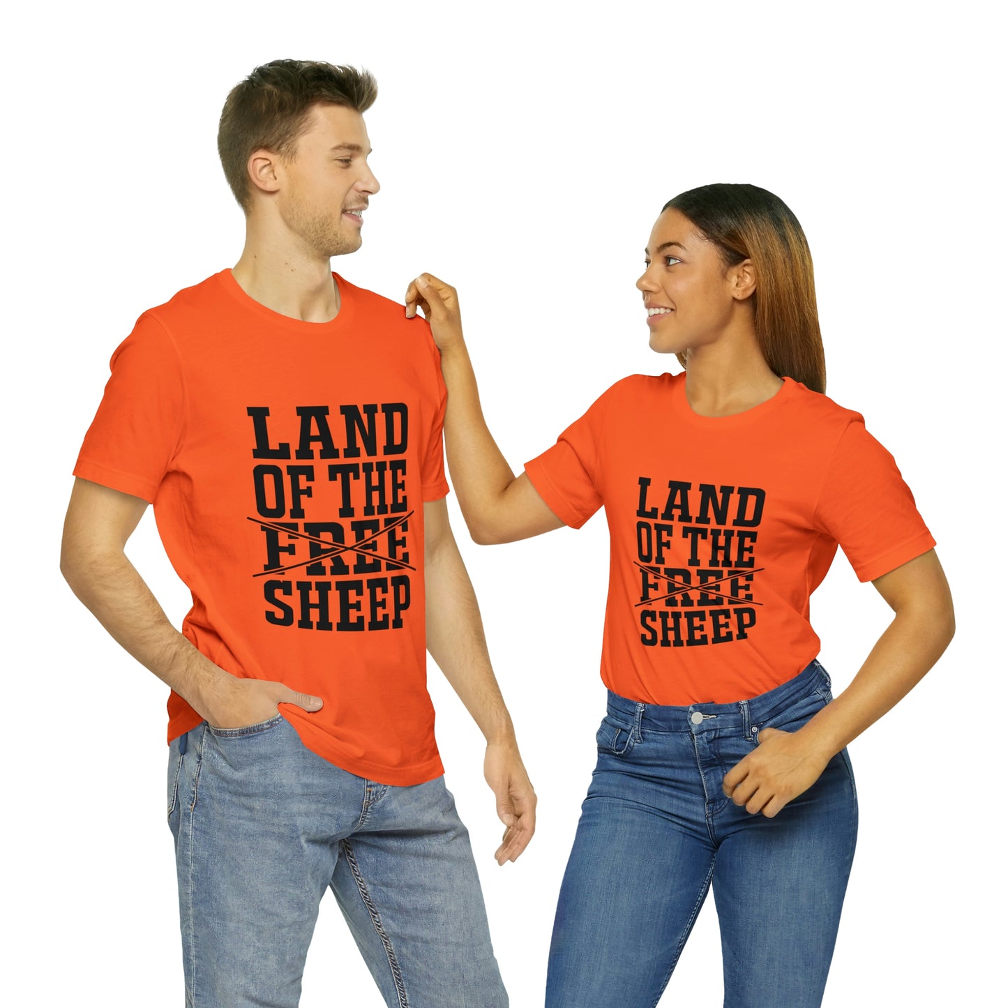 Land of the free (sheep!) funny political tshirt