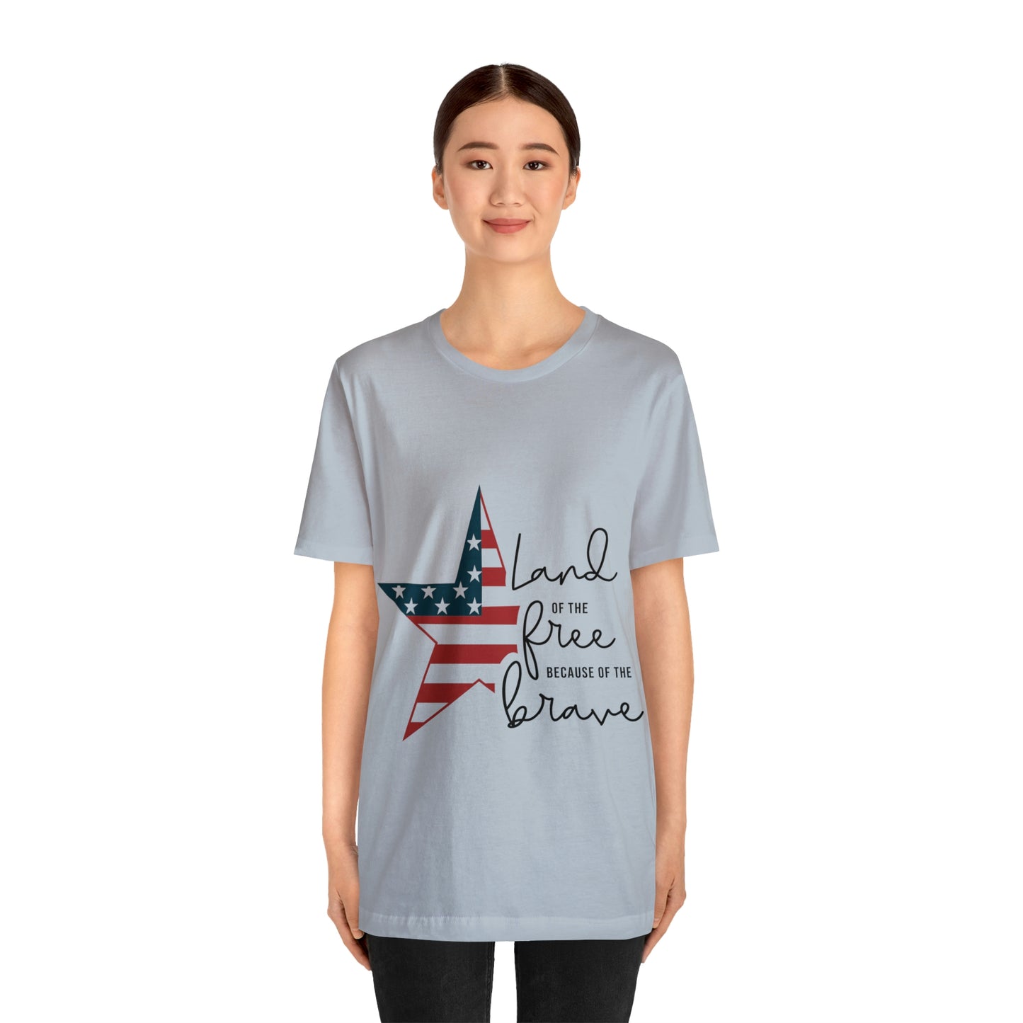 Land of the free Unisex Jersey Short Sleeve Tee