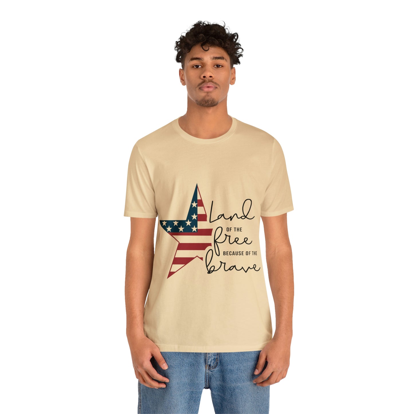 Land of the free Unisex Jersey Short Sleeve Tee