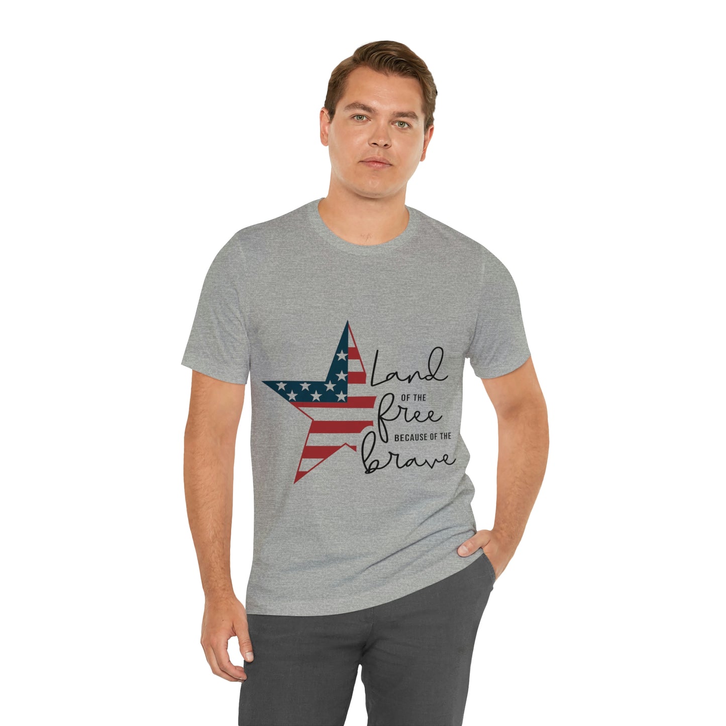 Land of the free Unisex Jersey Short Sleeve Tee