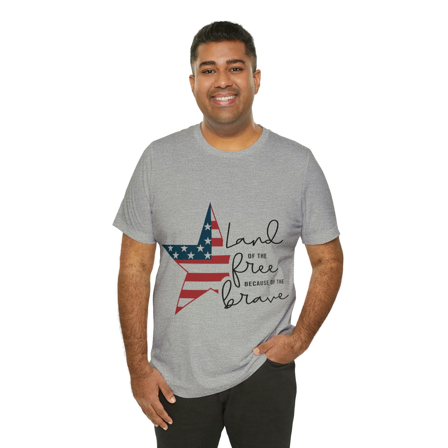 Land of the free Unisex Jersey Short Sleeve Tee