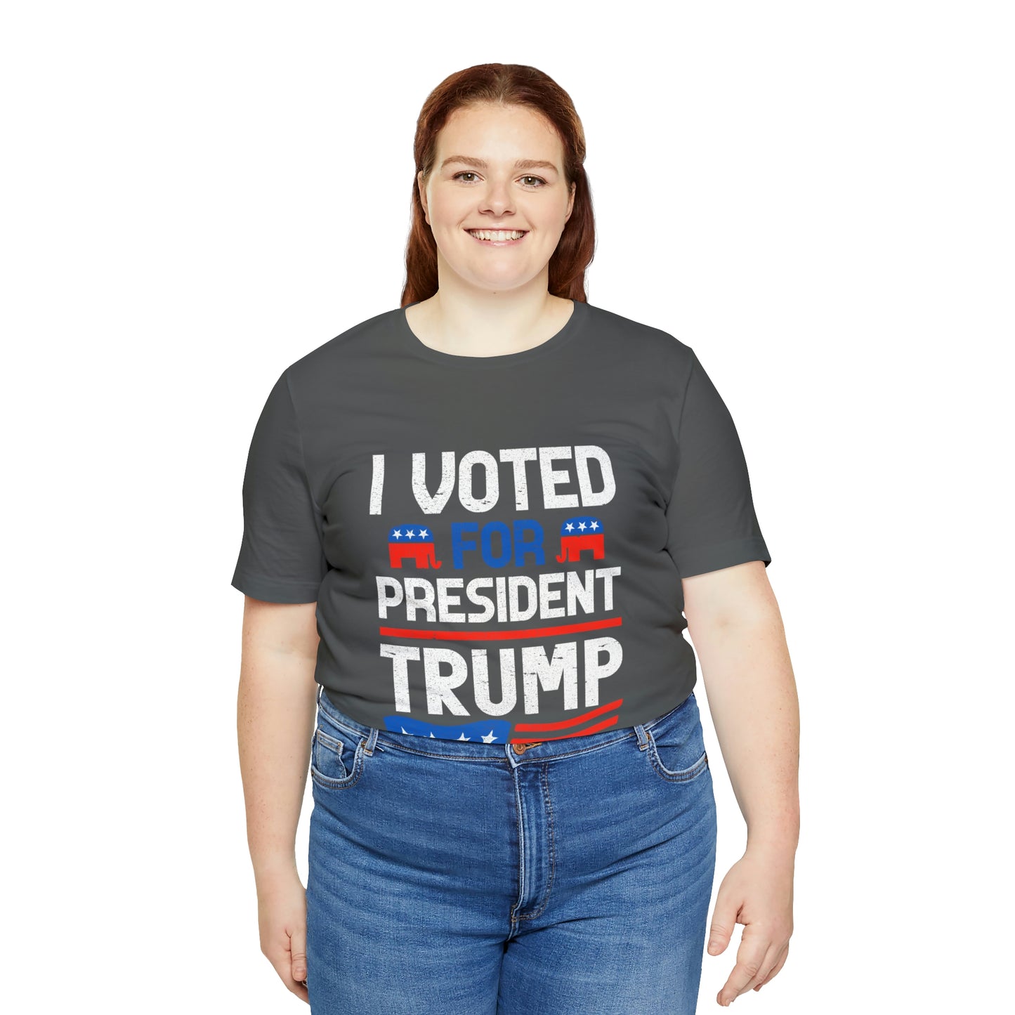 I voted for Trump Unisex Jersey Short Sleeve Tee