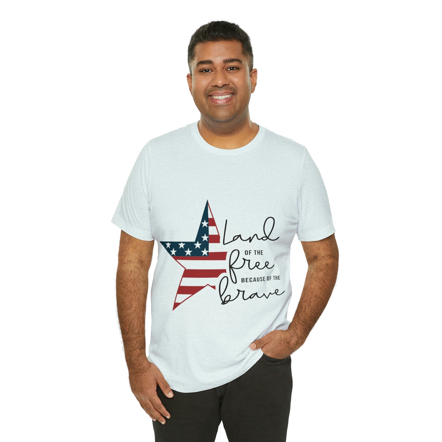 Land of the free Unisex Jersey Short Sleeve Tee