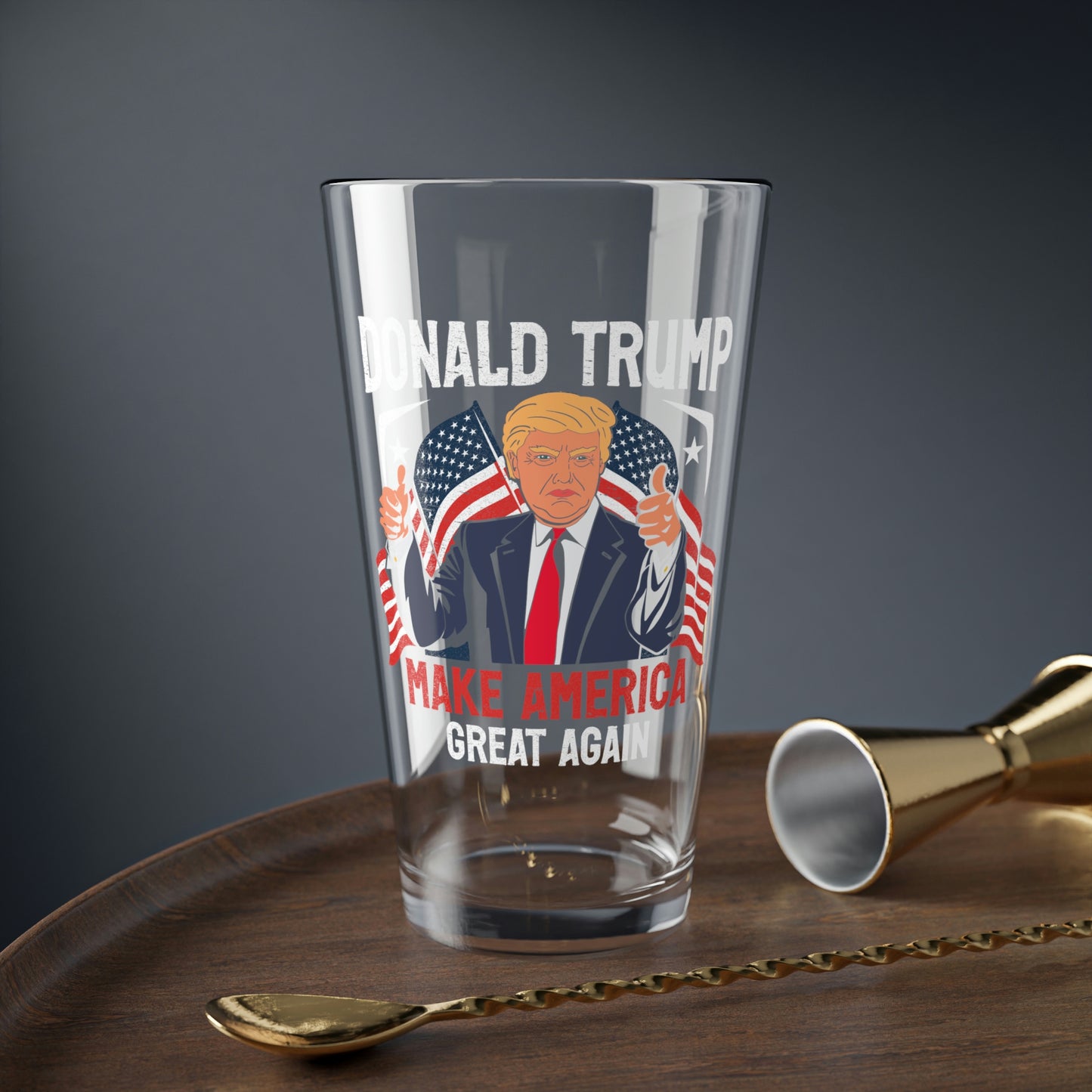 Trump Glass 16oz