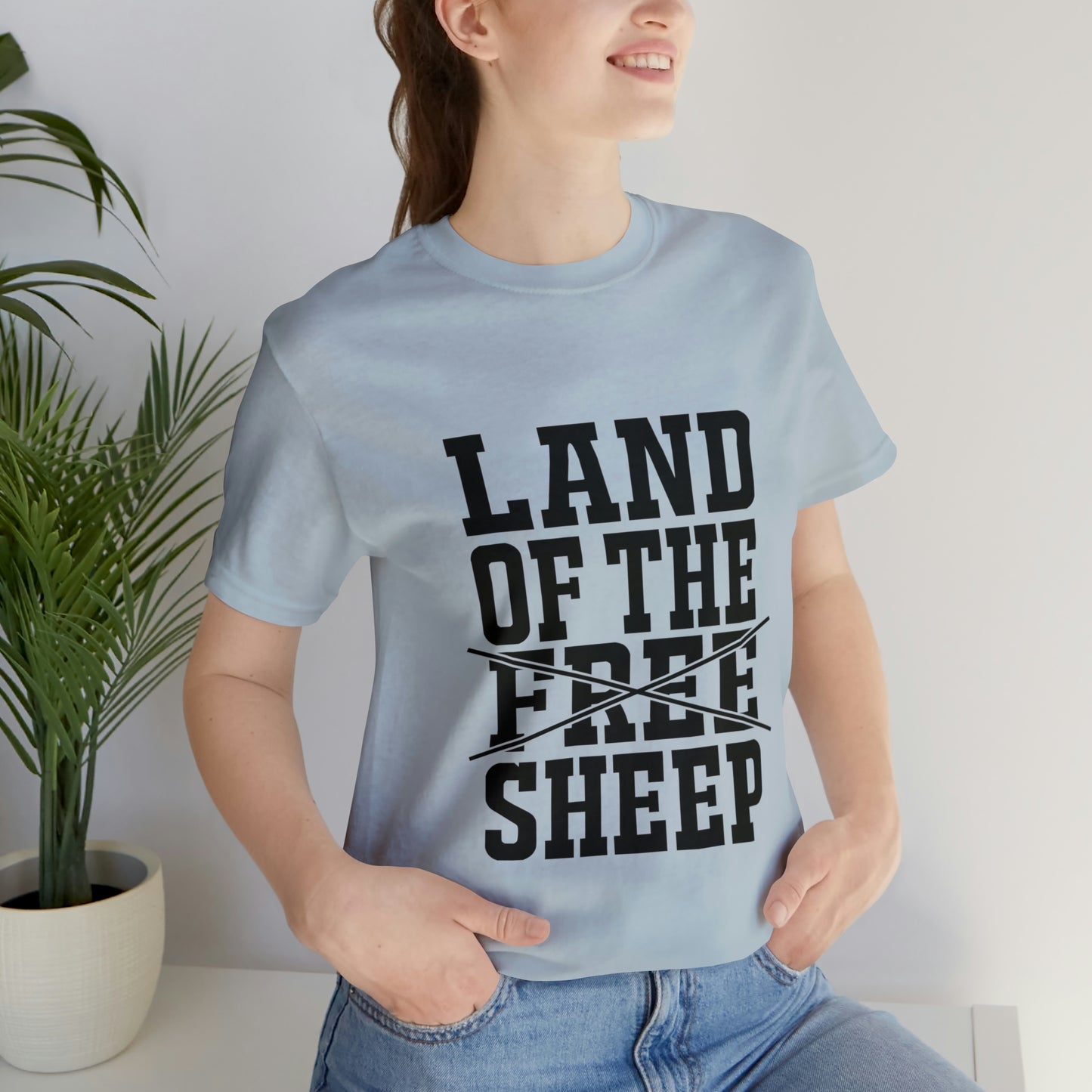 Land of the free (sheep!) funny political tshirt